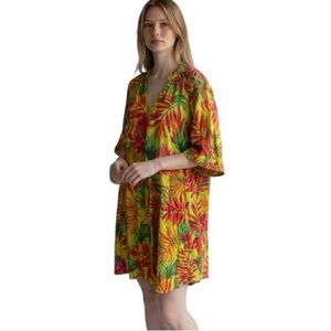 MAGASCHONI NWOT Linen Tropical Dress